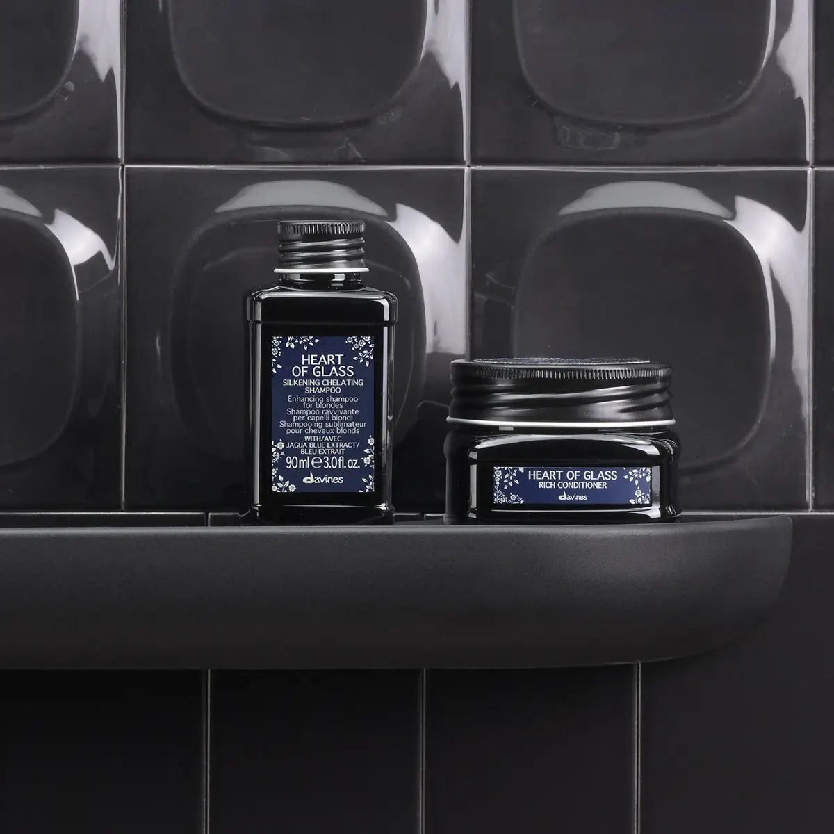 Davines Heart of Glass Shampoo & Conditioner klein