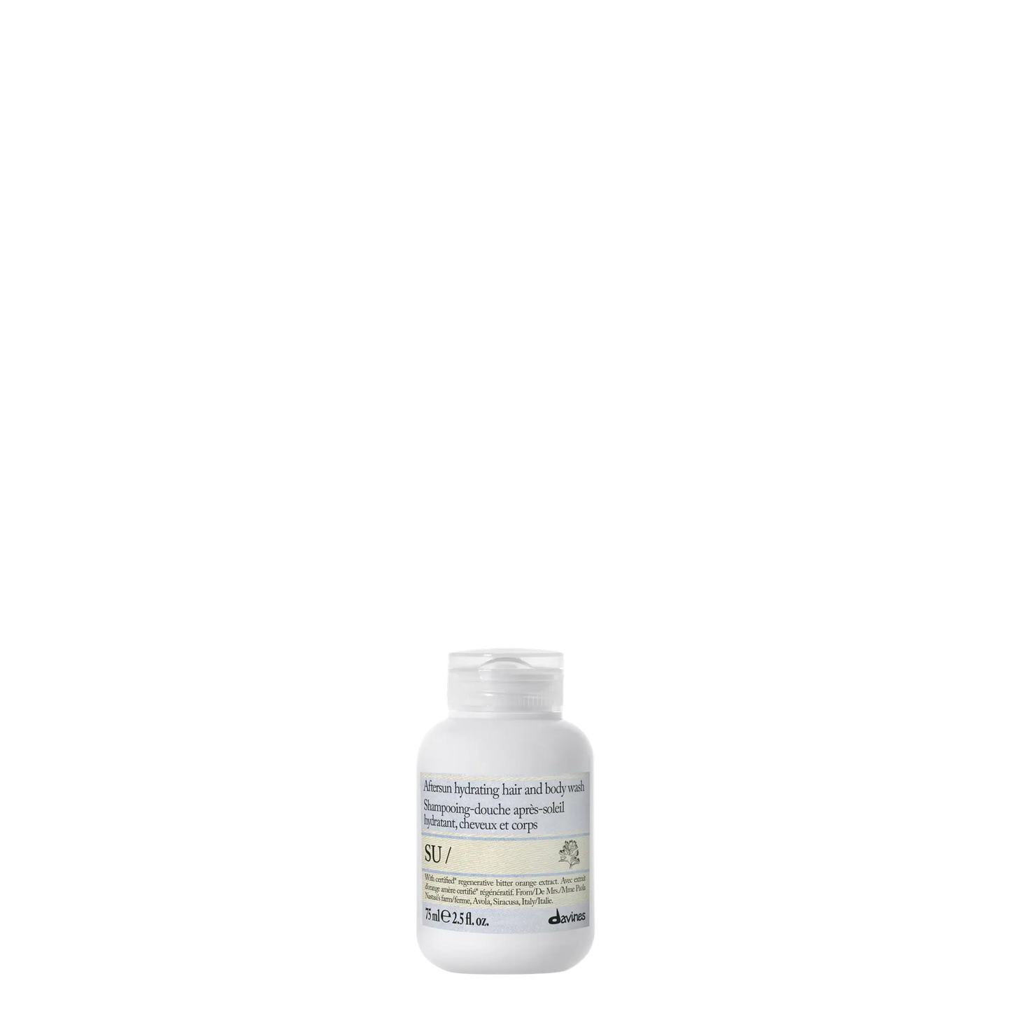 Davines SU Hair and Body Wash 75ml
