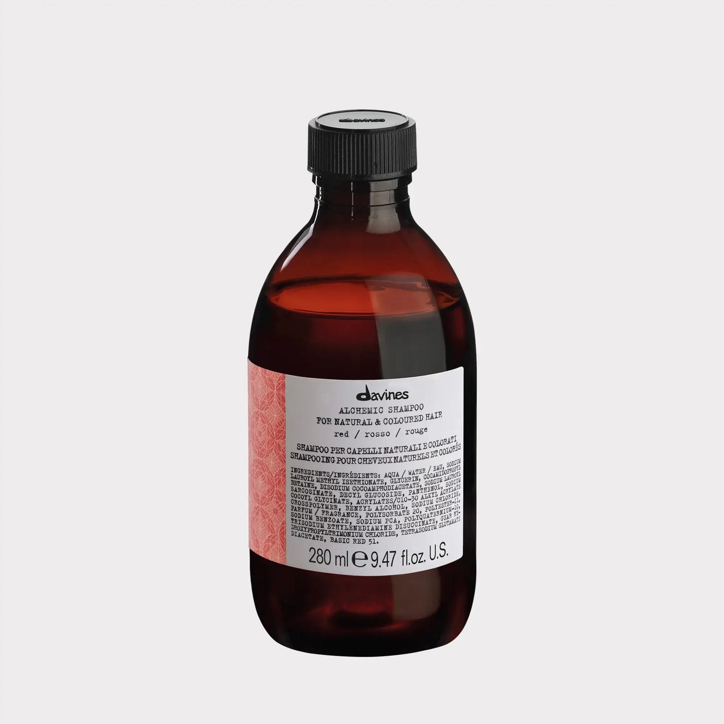 Davines Alchemic Shampoo Red 280ml Flasche