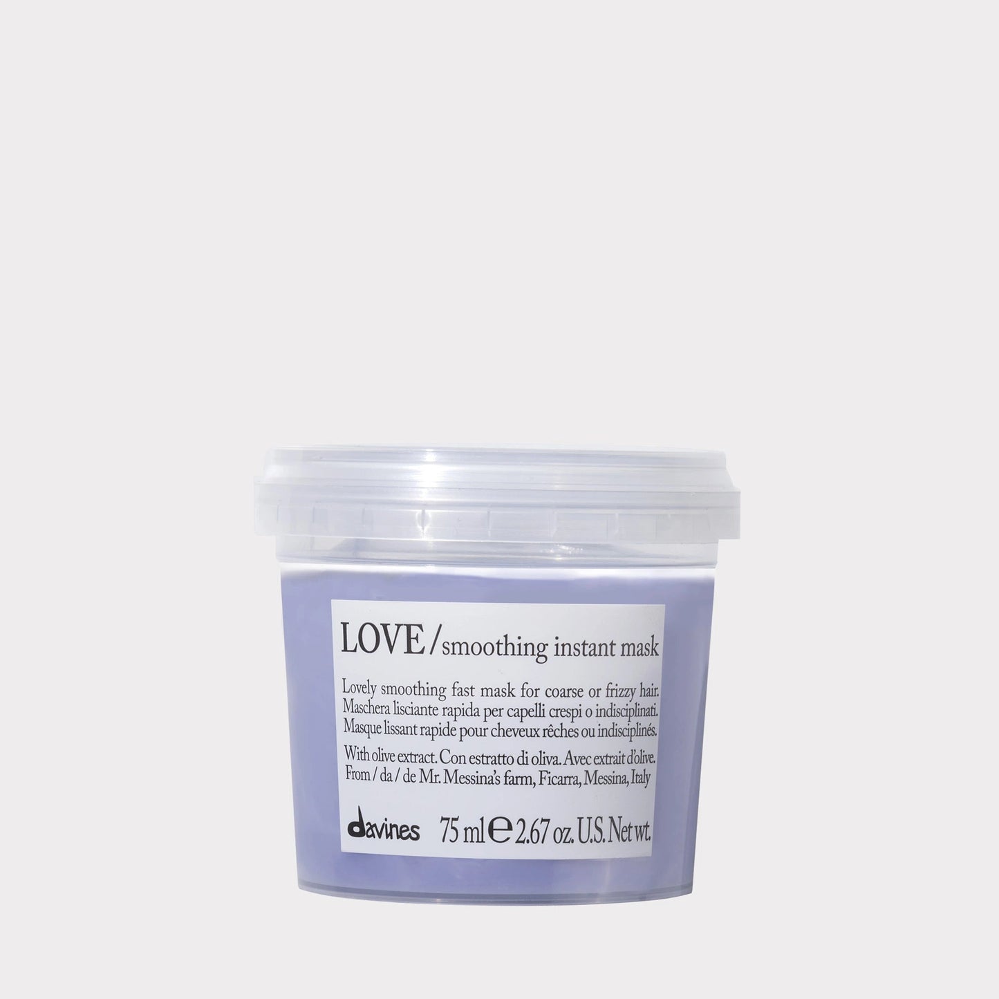 Davines LOVE Smoothing Instant Mask 75ml Cremetiegel