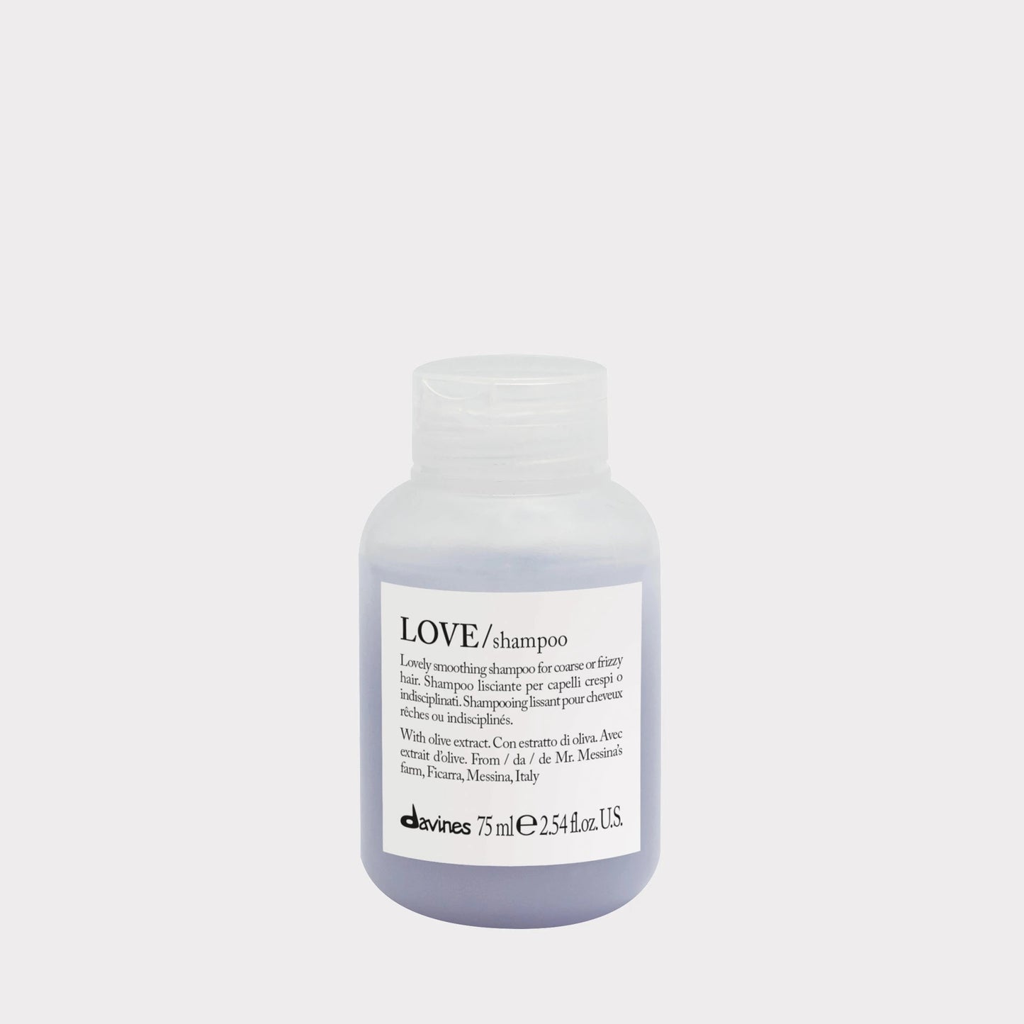 Davines LOVE Smoothing Shampoo 75ml Flasche
