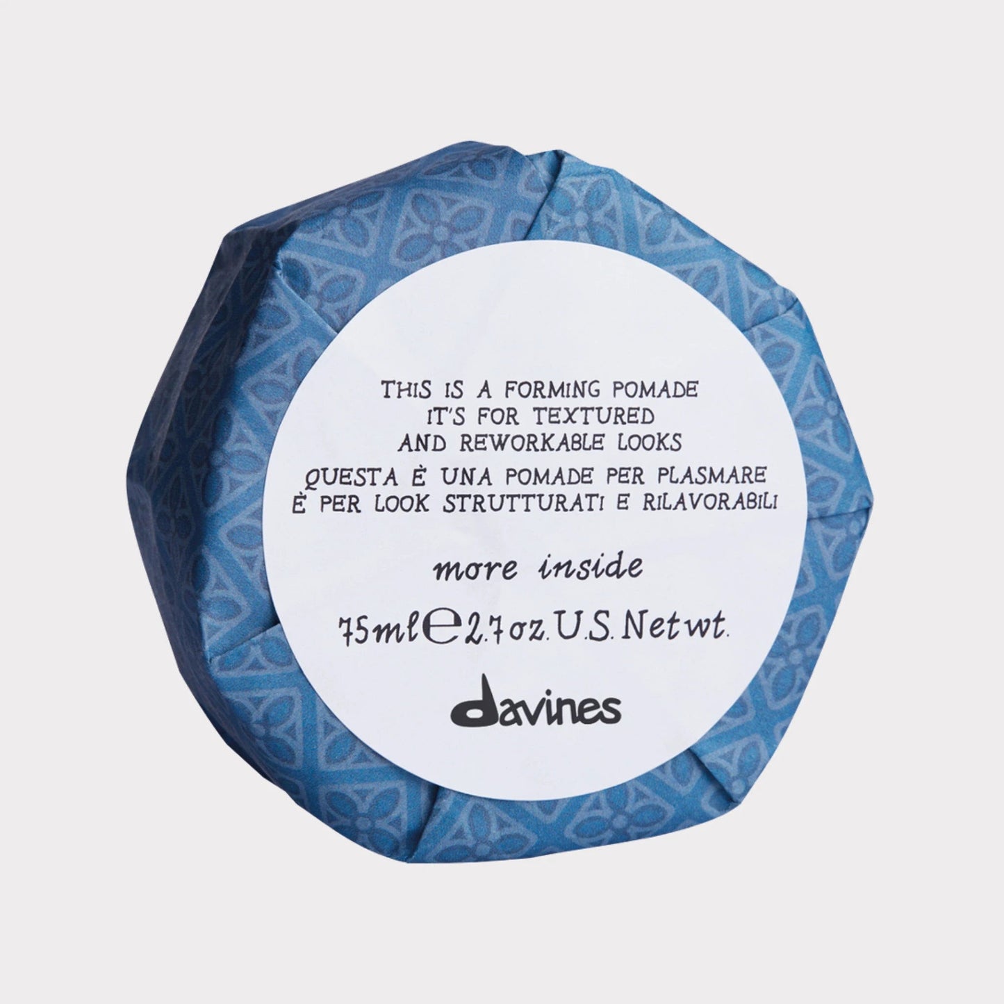 Davines More Inside Forming Pomade Tiegel verpackt