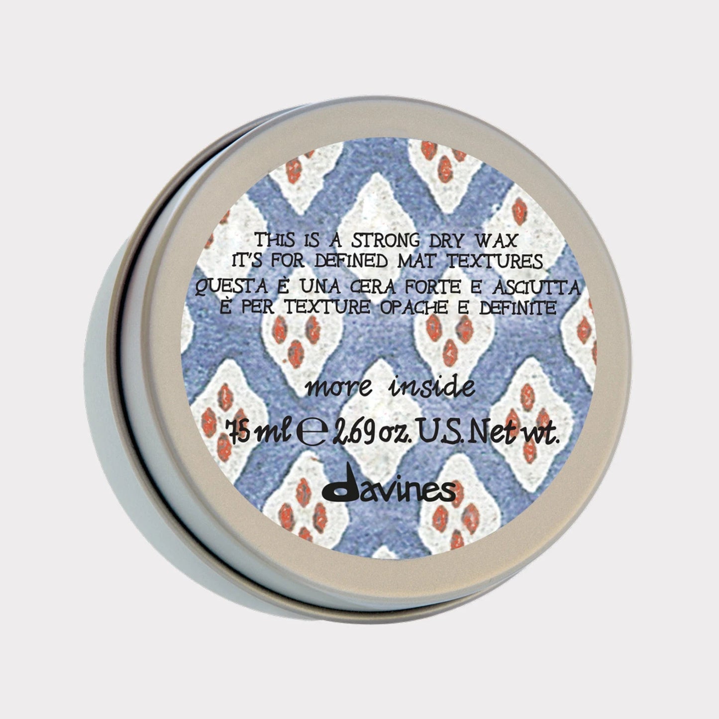 Davines More Inside Strong Dry Wax Tiegel