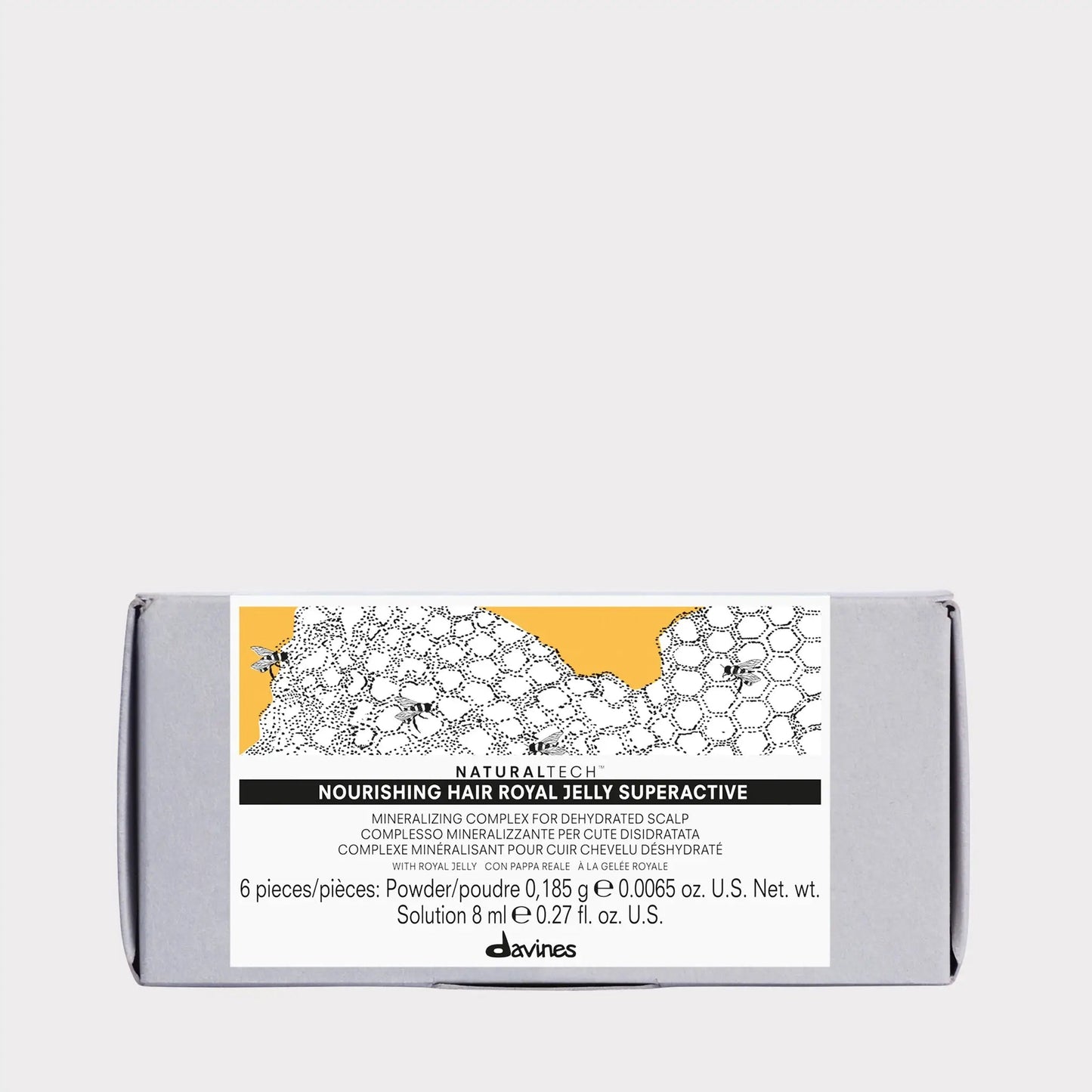 Davines Naturaltech Nourishing Hair Royal Jelly 6x8