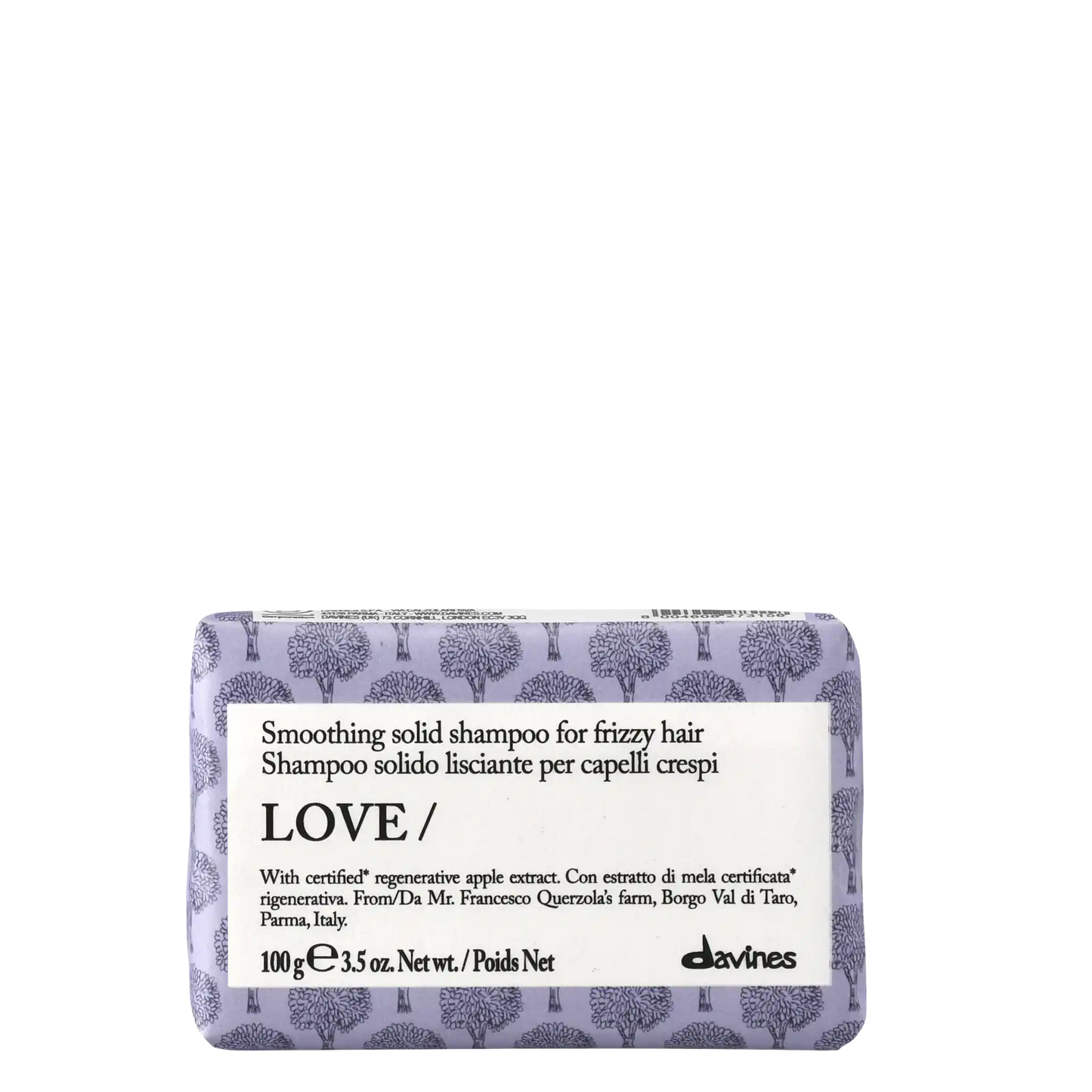 Davines Essential Haircare Love Smoothing Shampoo Bar 100gr
