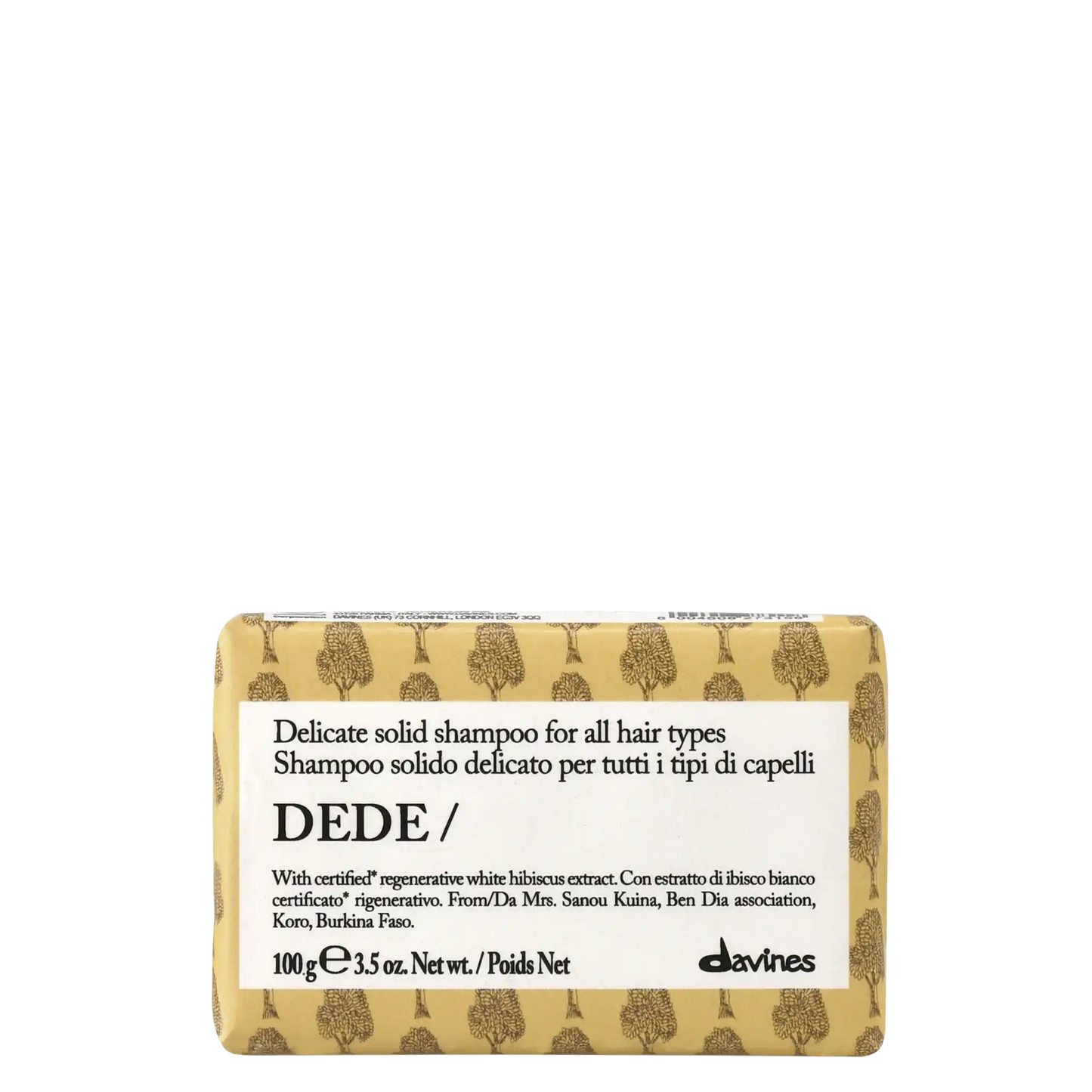 Davines Essential Haircare DEDE Shampoo Bar 100gr