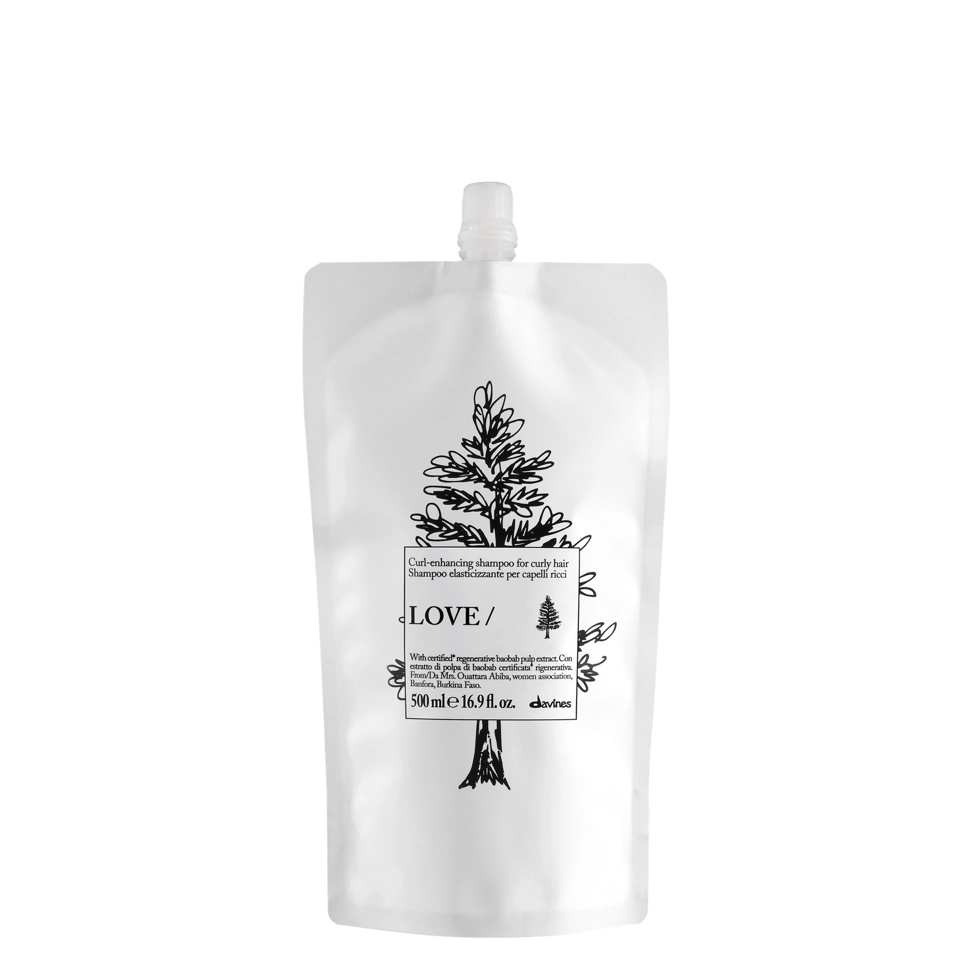 Davines Essential Haircare Love Curl Shampoo 500ml Nachfüllpackung