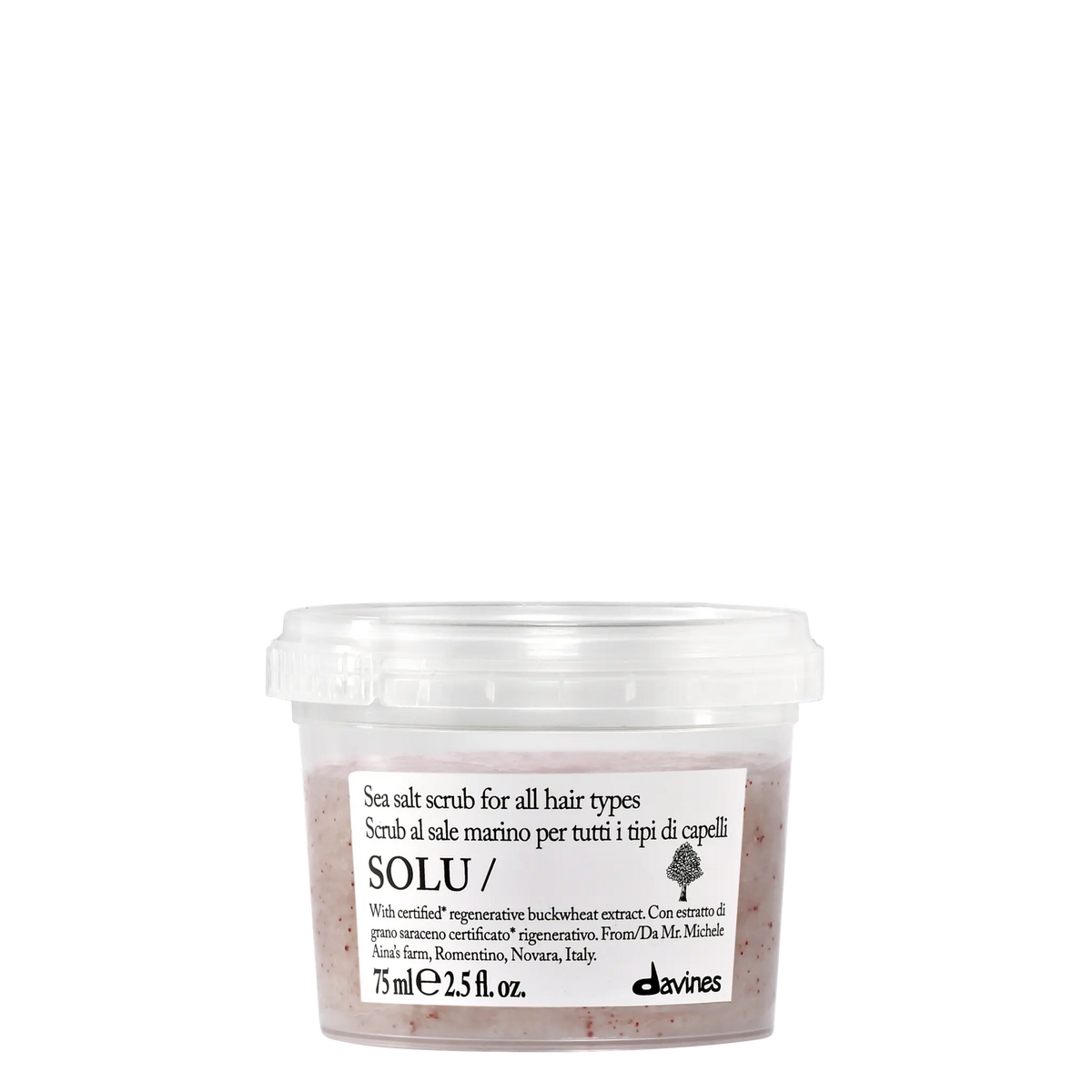 Davines Essential Haircare SOLU Sea Salt Scrub 75ml
