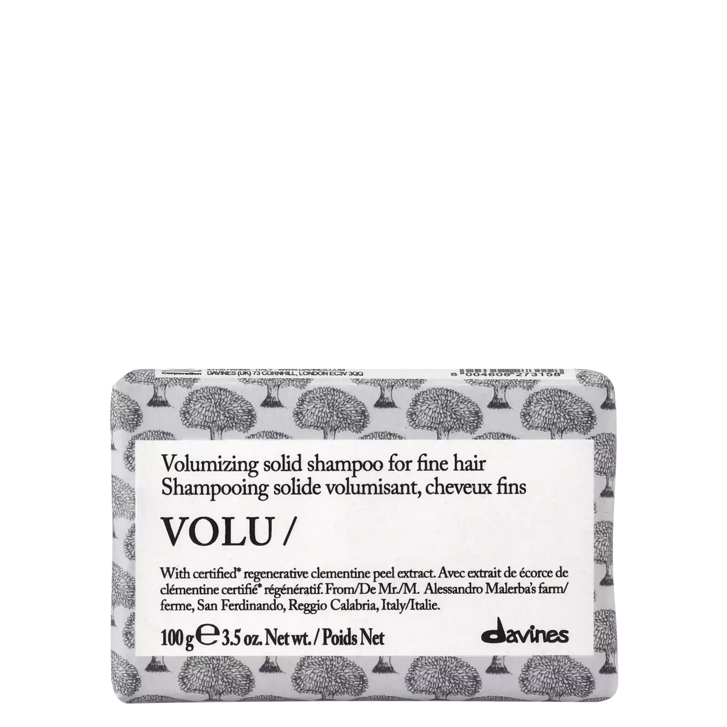 Davines Essential Haircare VOLU Shampoo Bar 100gr