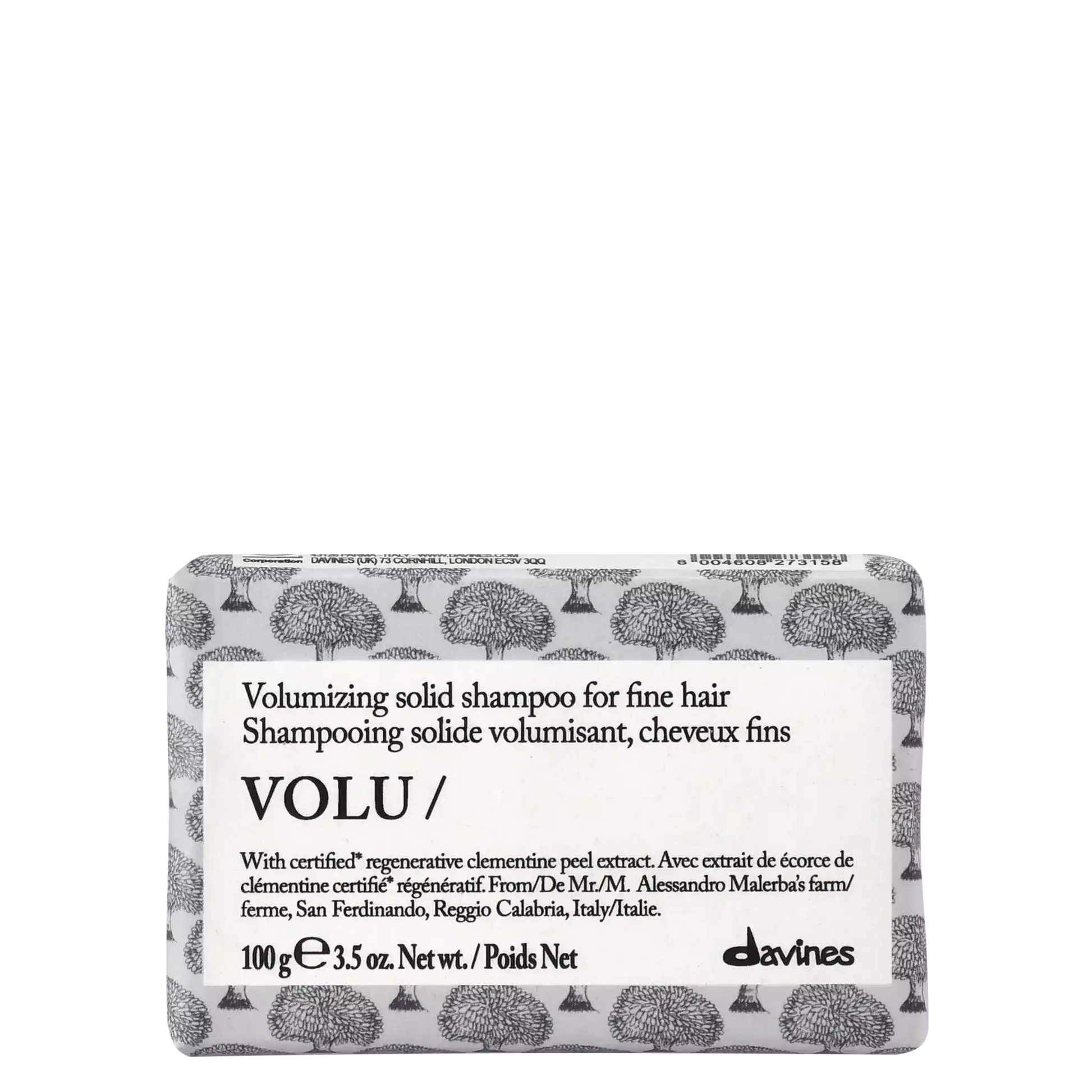 Davines Essential Haircare VOLU Shampoo Bar 100gr
