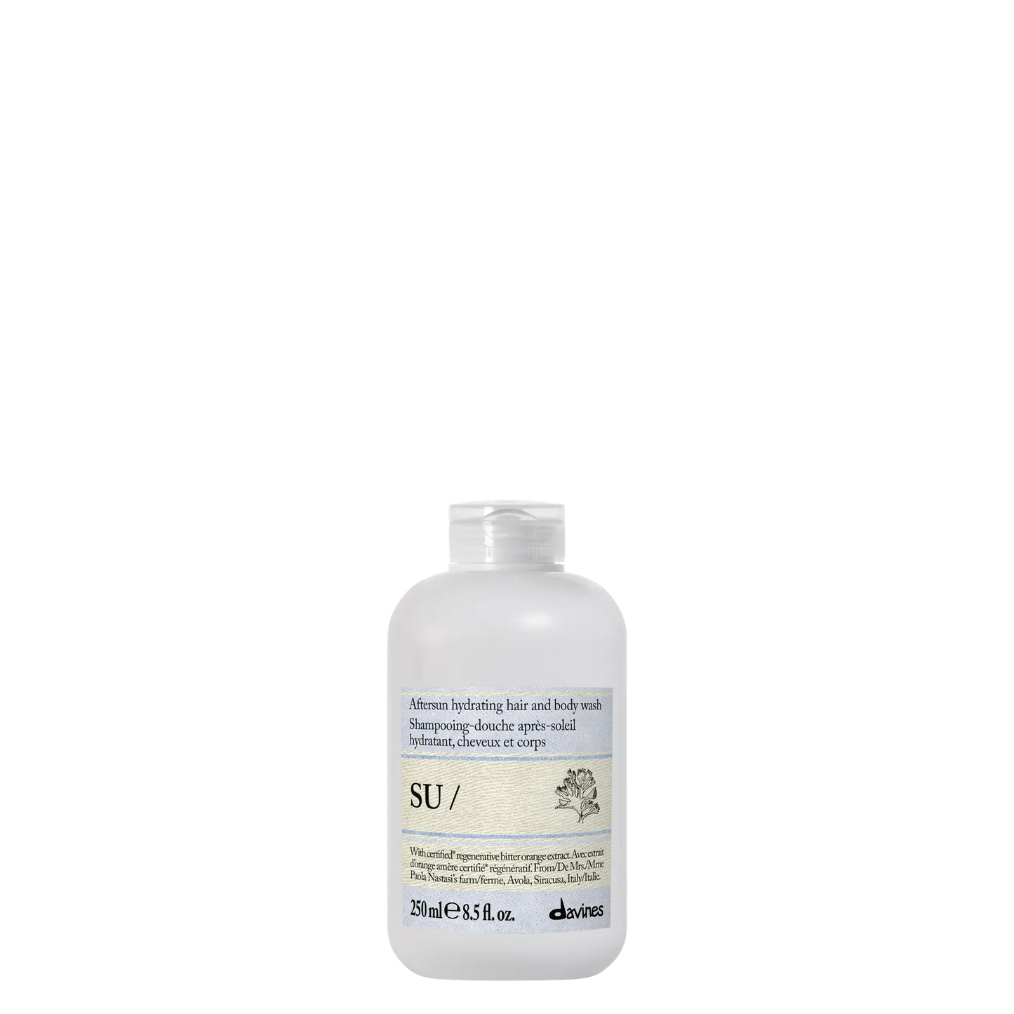 Davines SU Hair and Body Wash 250ml