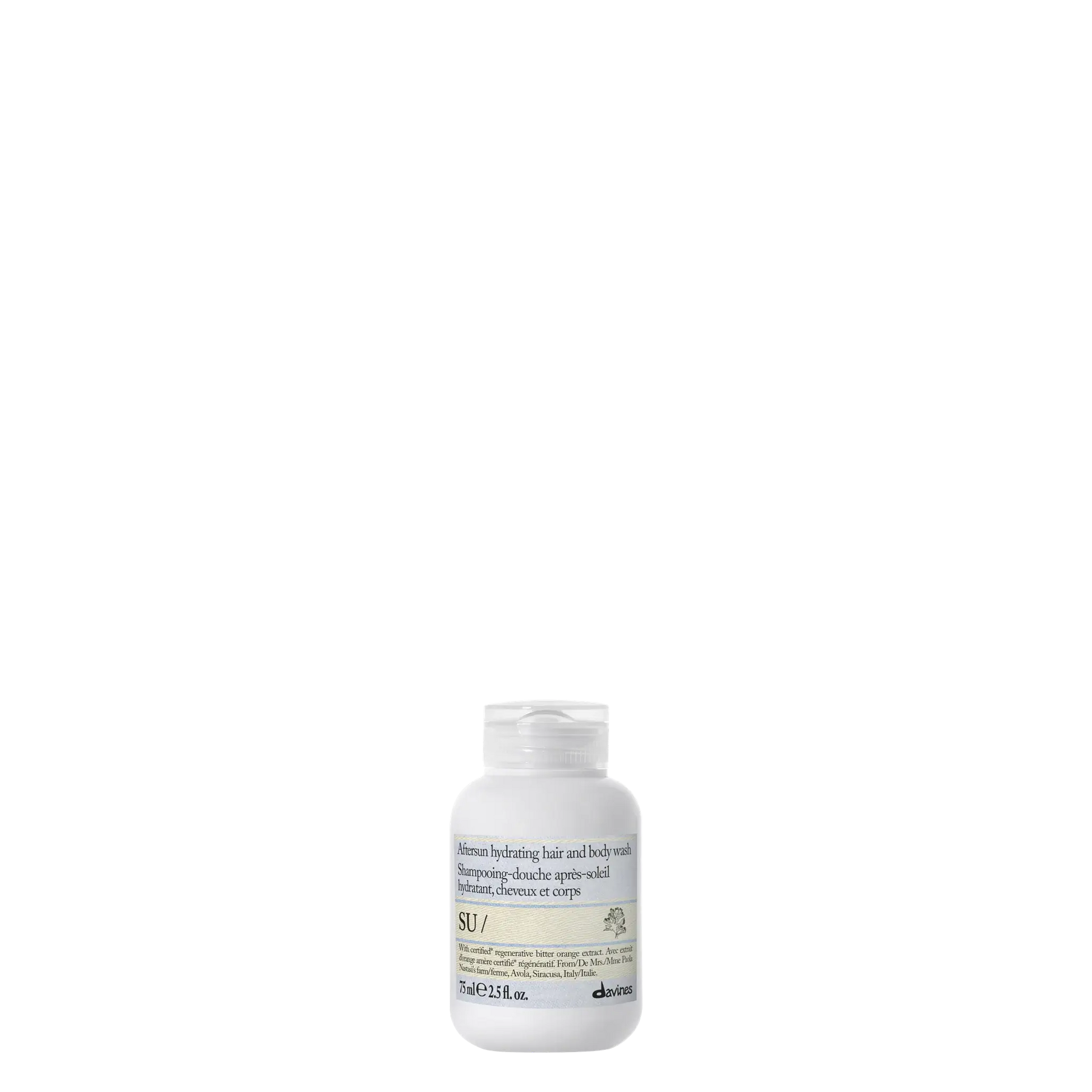 Davines SU Hair and Body Wash 75ml